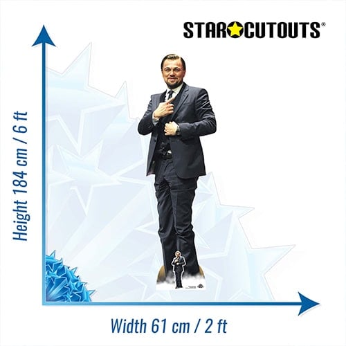 Leonardo DiCaprio Boss Lifesize Cardboard Cutout 184cm Product Gallery Image